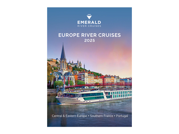 Europe River Cruise 2025 Brochure Cover