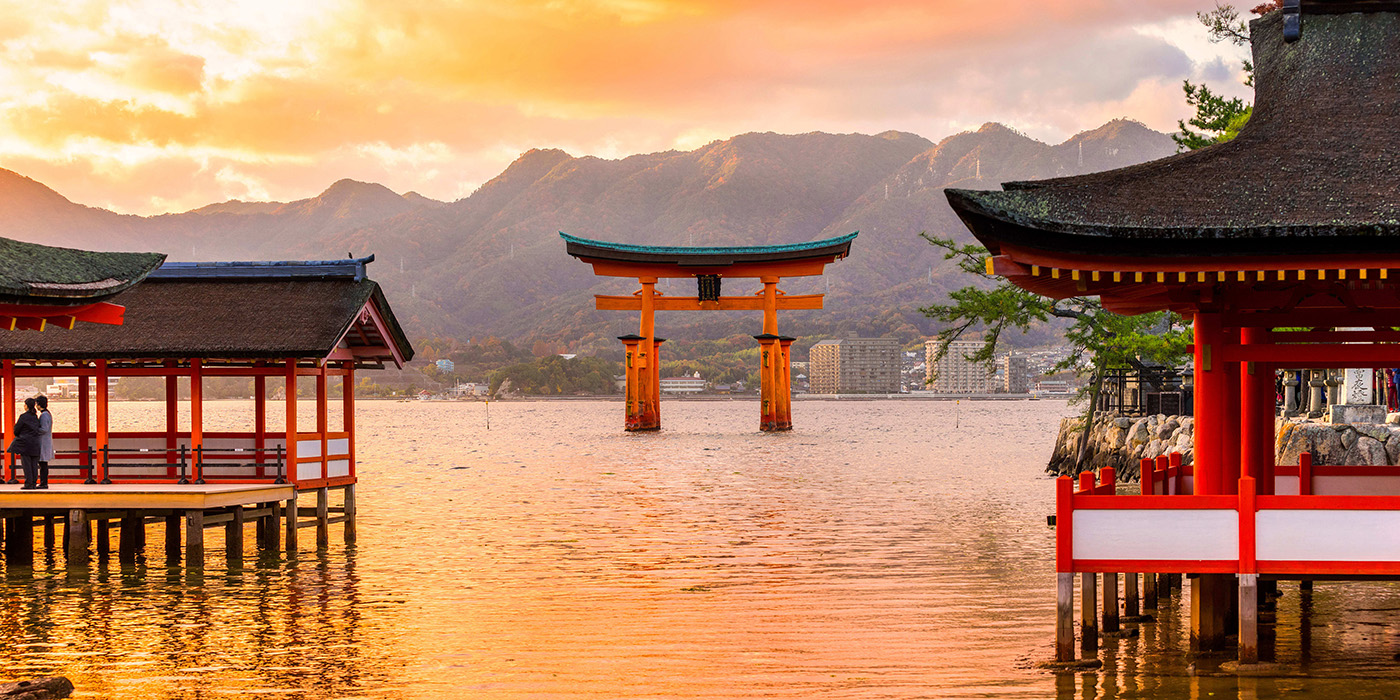 Torii Gate, Miyajima, Japan