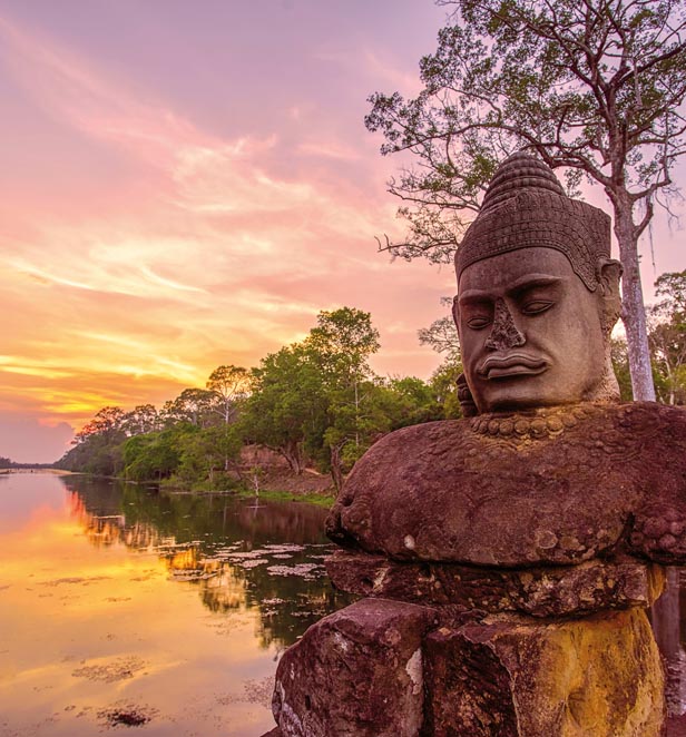 Angkor Thom, Siem Reap, Cambodia