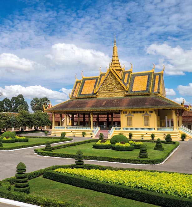 Phnom Penh Royal Palace, Cambodia