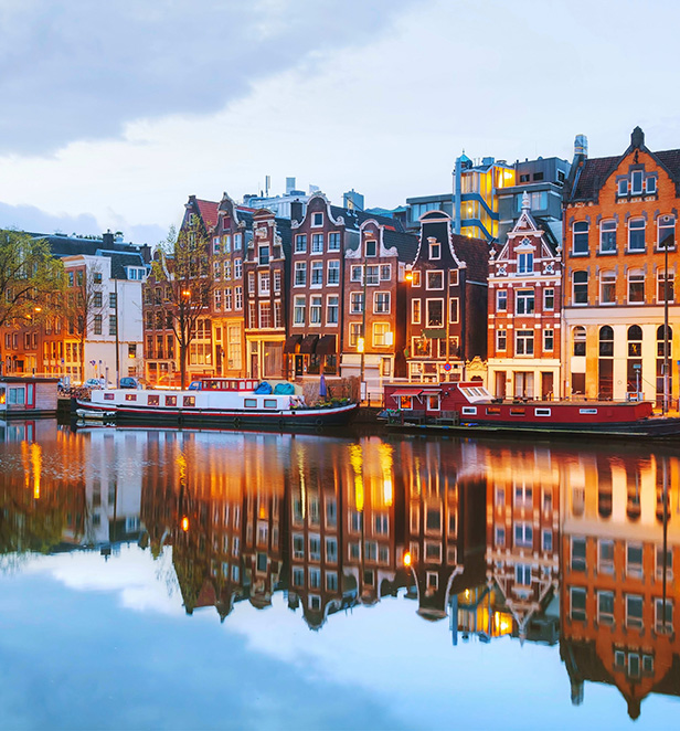 Night views in Amsterdam