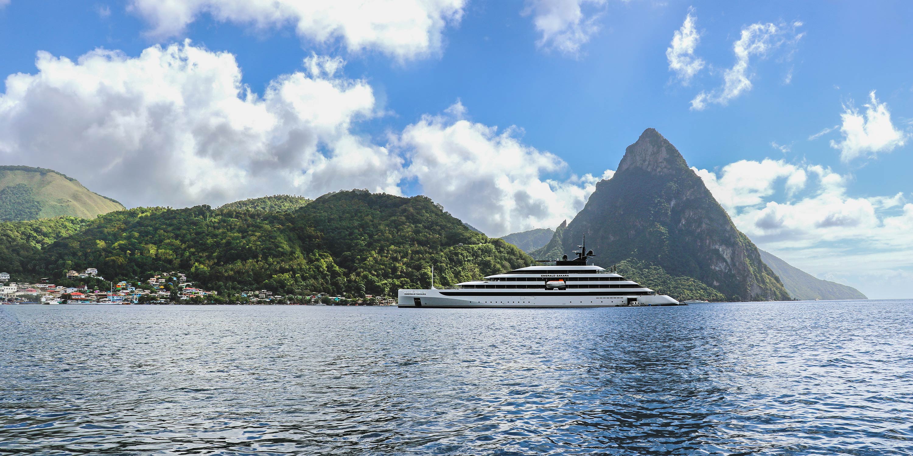 Emerald Sakara in Saint Lucia