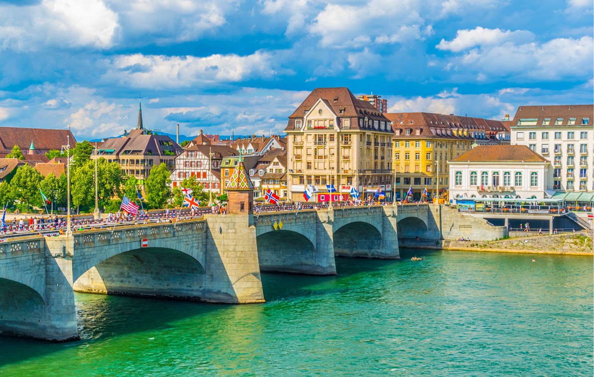Europe River Cruising in Basel Switzerland
