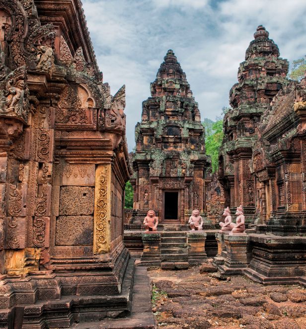 Beautifully preserved Banteay Srei, Siem Reap
